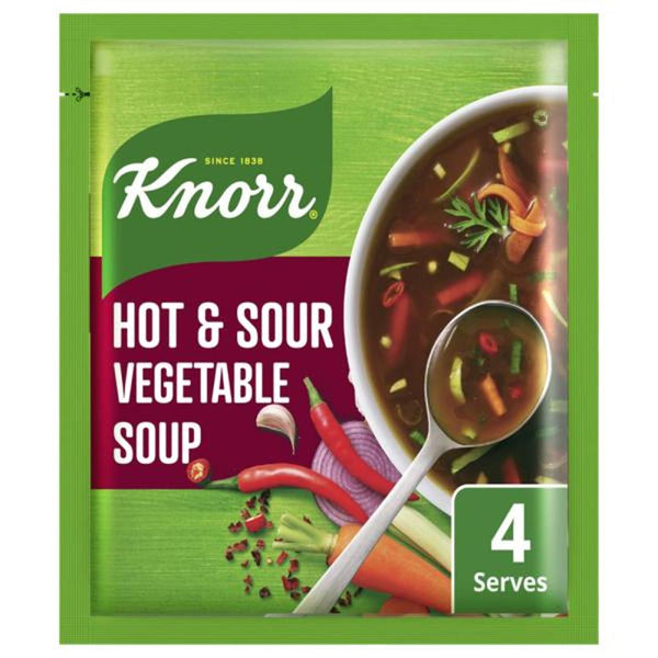 KNORR CLASSIC HOT & SOUR VEGETABLE SOUP 43 G || S1