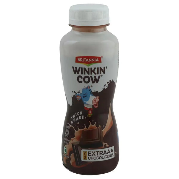 BRITANIA WINKIN COW CHOCOLATE MILK SHAKE 180 ML || S3