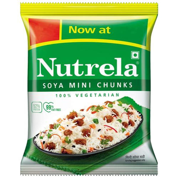 NUTRELA SOYA CHUNKS MINI 80 G POUCH || S3