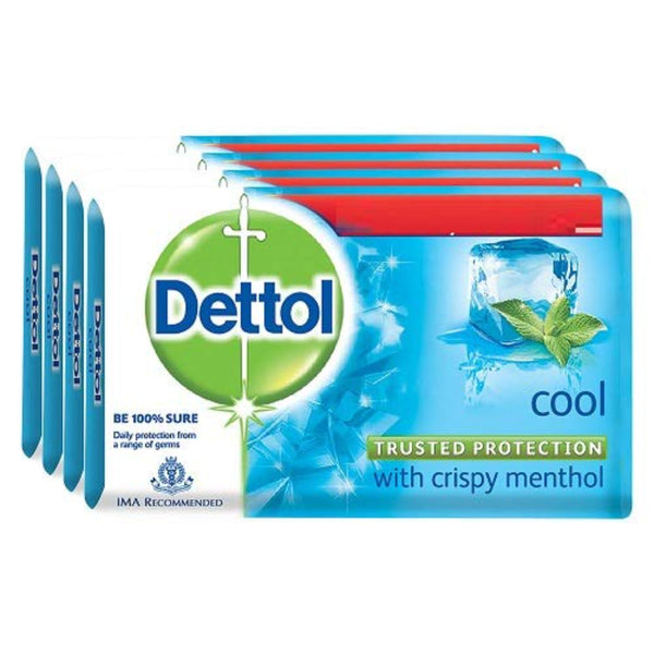 DETTOL COOL SOAP, 75 G (PACK OF 4) || S4
