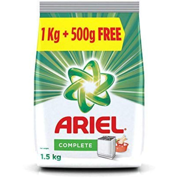ARIEL COMPLETE DETERGENT POWDER 1.5 KG || S4