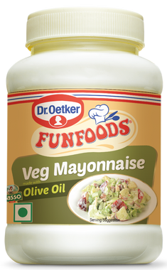FUN FOODS VEG MAYONNAISE OLIVE OIL - 275 G || S3