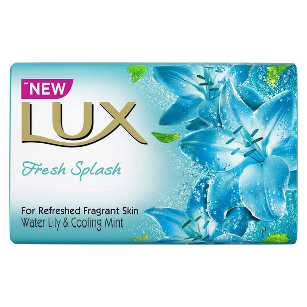 LUX FRESH SPLASH WATER LILY & COOLING MINT SOAP BAR 100 G || S4