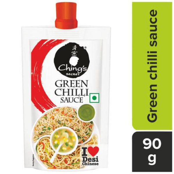 CHING'S GREEN CHILLY SAUCE 90 G || S4