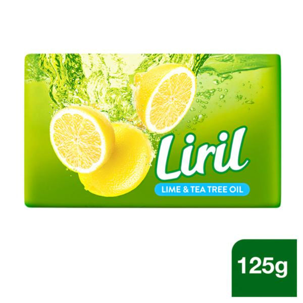 LIRIL LEMON & TEA TREE OIL SOAP 125 G || S4
