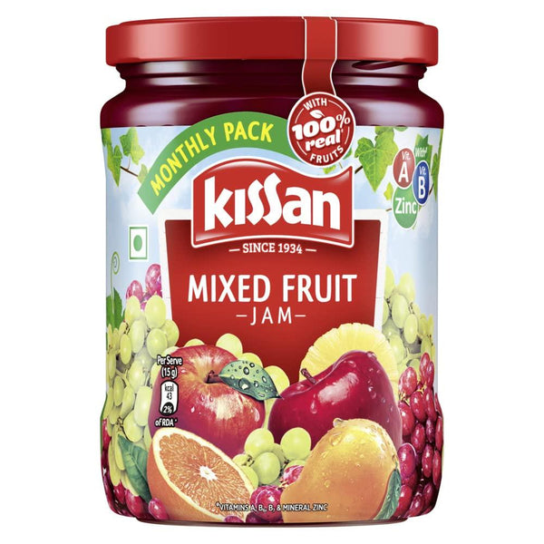KISSAN MIXED FRUIT JAM WITH FRUIT INGREDIENTS 700 G || S4