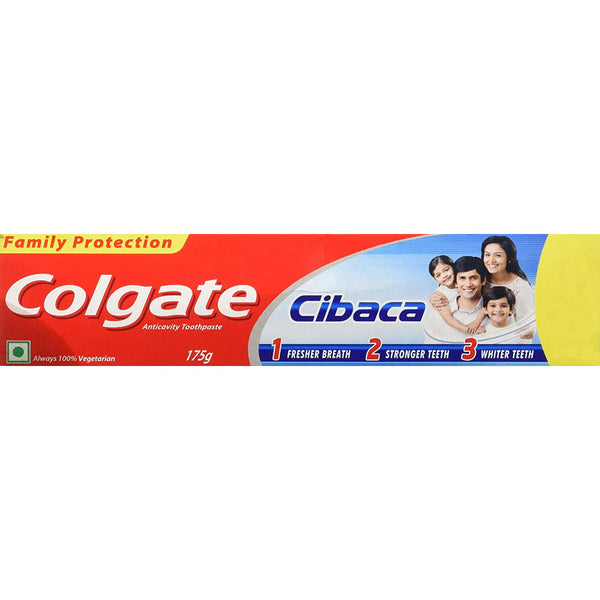 COLGATE CIBACA 175G ANTI-CAVITY TOOTHPASTE || S4
