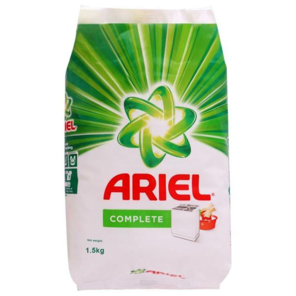 ARIEL COMPLETE DETERGENT POWDER 1 KG (GET EXTRA 500 G FREE) || S2