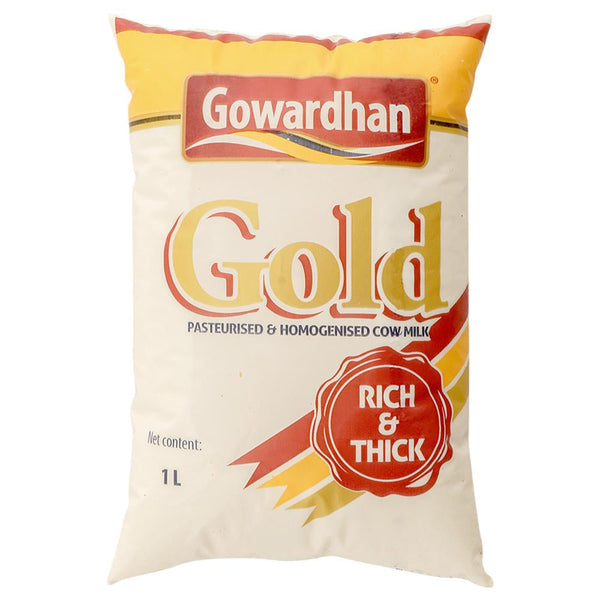 GOWARDHAN PURE COW MILK GOLD 1 LTR || S4