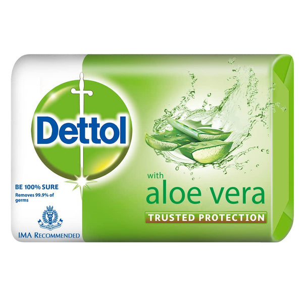 DETTOL ALOE VERA GERM PROTECTION BATHING SOAP BAR 100 G || S4