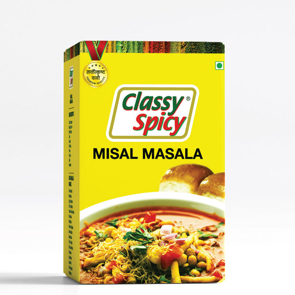 CLASSY CARDBORAD MISAL MASALA 50 GM || S4