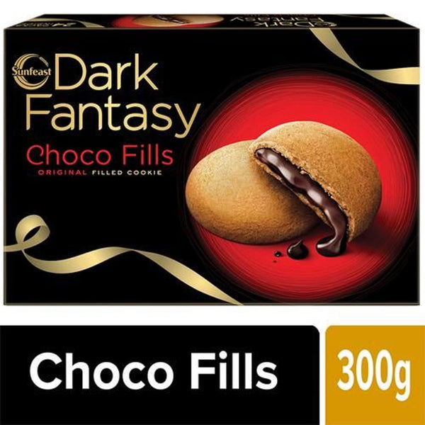 SUNFEAST DARK FANTASY BISCUITS COOKIES CHOCO FILLS 300 G || S1