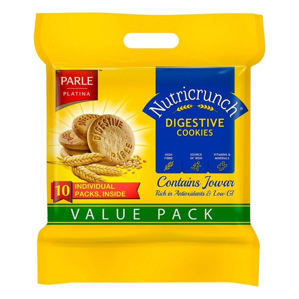 PARLE NUTRI CRUNCH CLASSIC DIGESTIVE COOKIES 1000 G || S3