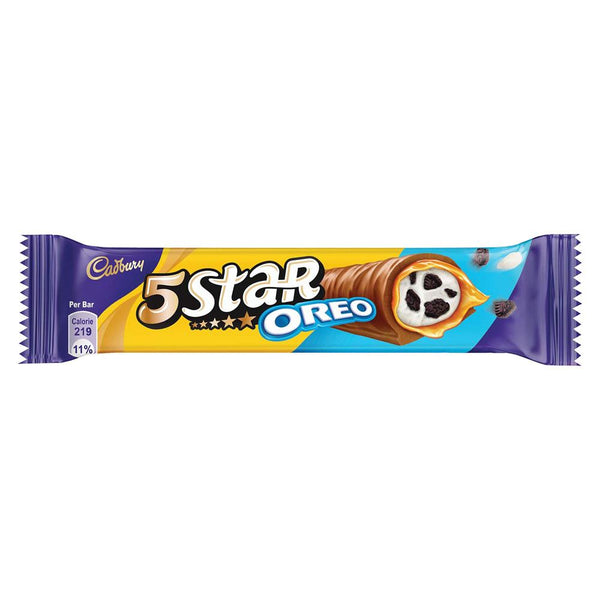 CADBURY 5 STAR OREO CHOCOLATE BAR CARAMEL 42 G || S2