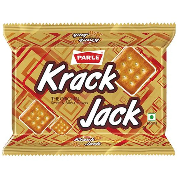 PARLE KRACKJACK BISCUITS 200 G POUCH || S6