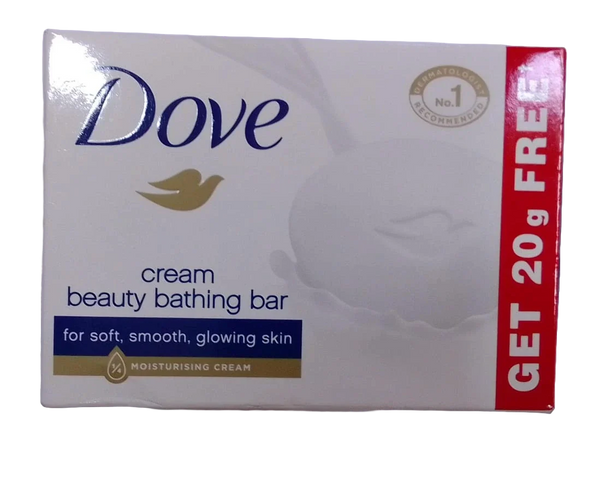 DOVE CREAM BEAUTY BATHING BAR WITH MOISTURIZING CREAM 100 G || S10