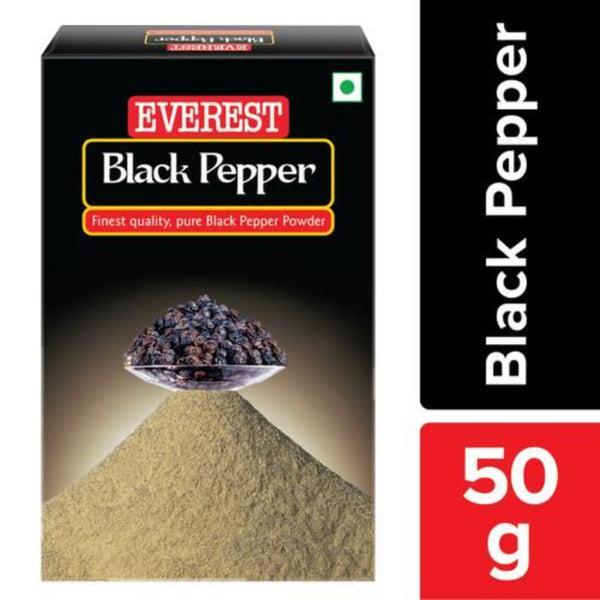 EVEREST POWDER BLACK PEPPER 50 G CARTON || S10