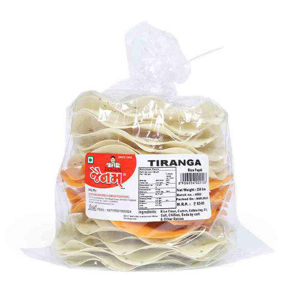 TIRANGA RICE PAPDI 250 G || S8