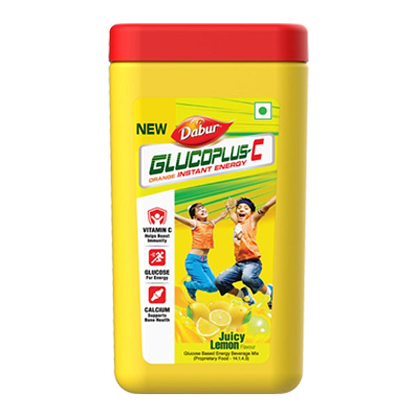 DABUR GLUCOPLUS-C LEMON 400GM || S9