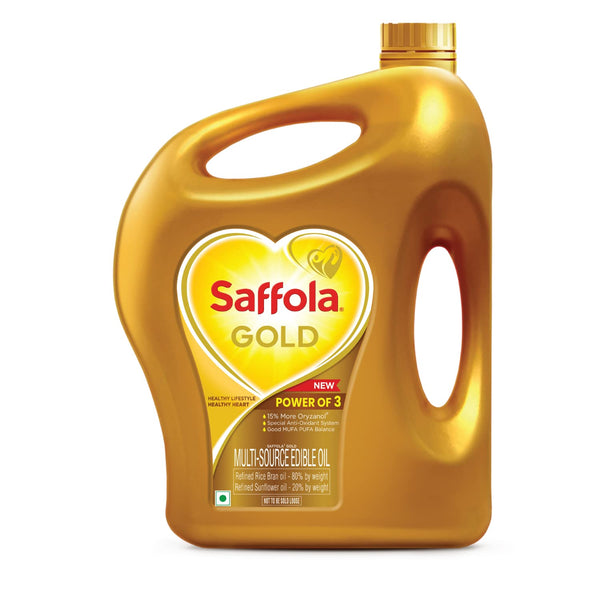 SAFFOLA GOLD OIL 5LT CAN || S7