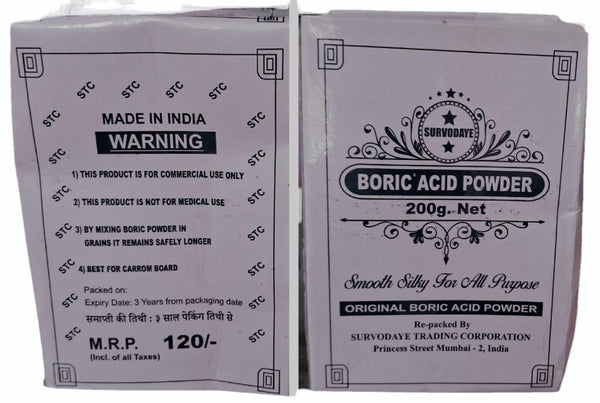 BORIC ACID POWDER 200 G || S6