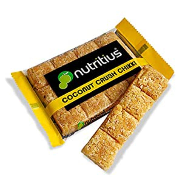 NUTRITIOUS COCONUT CRUSH CHIKKI 100 G || S5