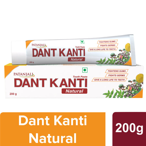 PATANJALI DANT KANTI NATURAL TOOTHPASTE, 200 G || S8