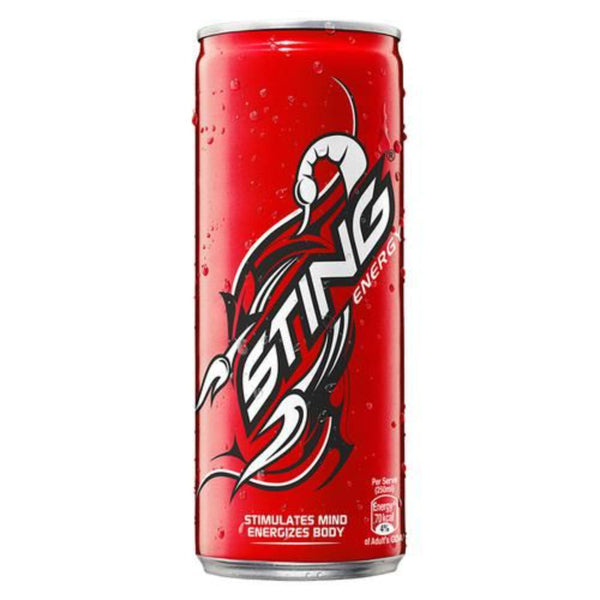 STING ENERGY DRINK 250 ML BOTTLE || S8