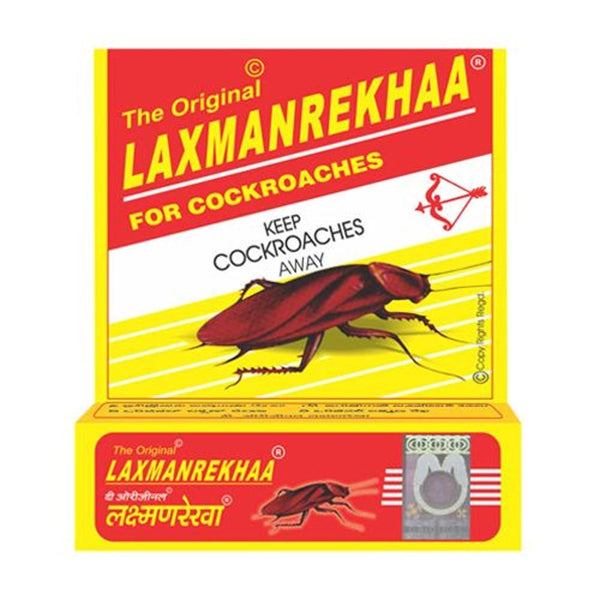 LAXMAN REKHAA CHALK FOR COCKROACHES 1 N CARTON || S10