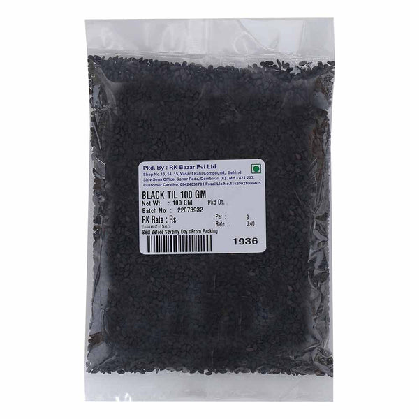 R.K.BAZAR BLACK TIL 100 G || S9