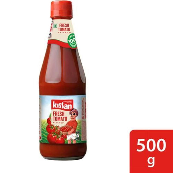 KISSAN FRESH TOMATO KETCHUP 500 G BOTTLE || S6