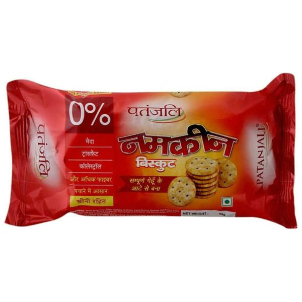 PATANJALI NAMKEEN BISCUITS 80 G || S5