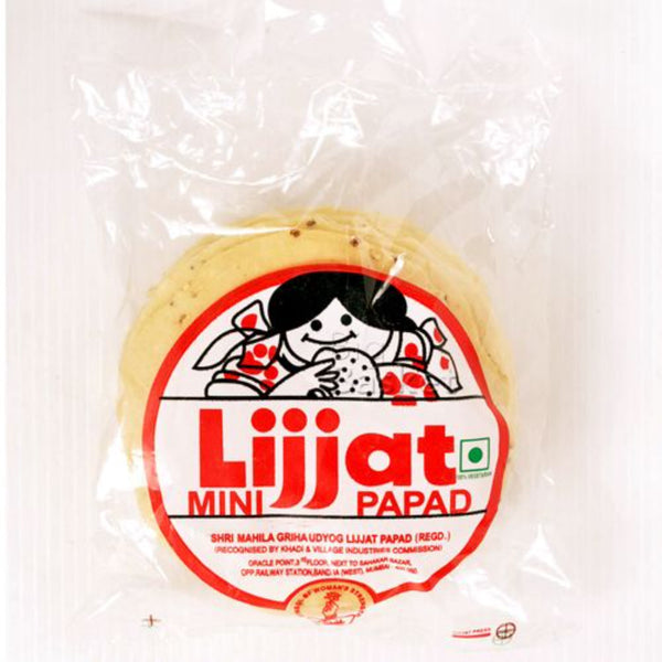 LIJJAT URAD PAPAD MINI 200 G || S5