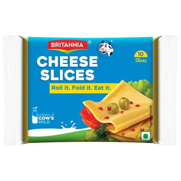 BRITANNIA CHEESE SLICES 200 G (PACK) || S10