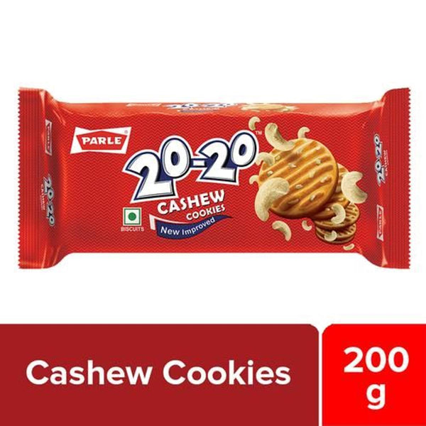 PARLE 20 20 CASHEW BUTTER COOKIES 120 G || S10