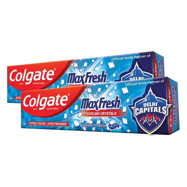 COLGATE MAXFRESH BLUE SPICY FRESH GEL TOOTHPASTE, 160 G || S9