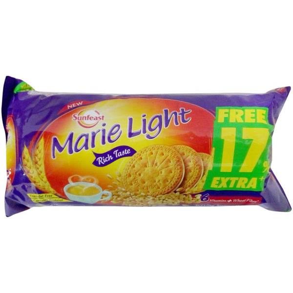 SUNFEAST BISCUITS MARIE LIGHT, 100 G PACK || S5