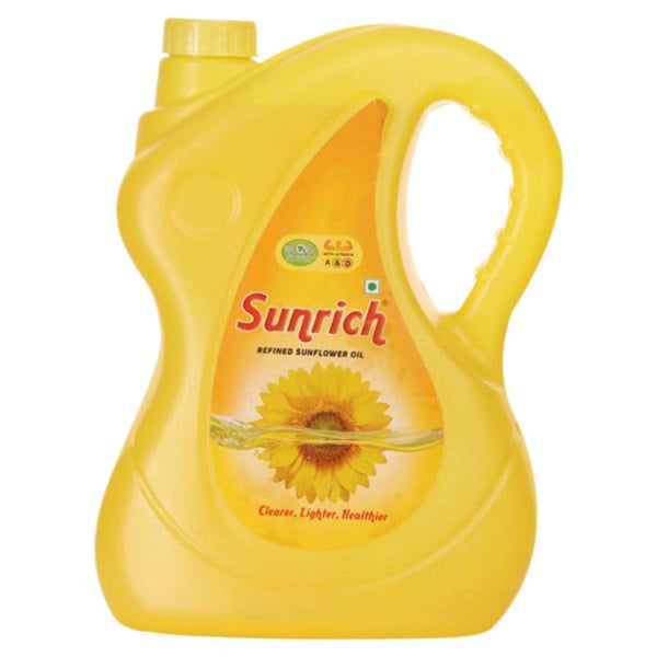 SUNRICH REFINED SUNFLOWER OIL 5 LTR || S6