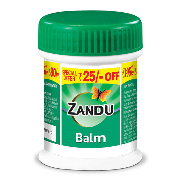 ZANDU BALM 25 ML BOTTLE || S10