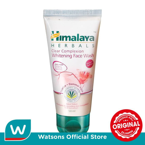 HIMALAYA WHITE FACE WASH 50 ML || S6