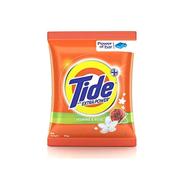 TIDE PLUS DOUBLE POWER DETERGENT WASHING POWDER JASMINE & ROSE 2K G || S10