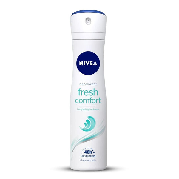 NIVEA FRESH COMFORT DEODORANT FOR WOMEN, 150 ML || S8