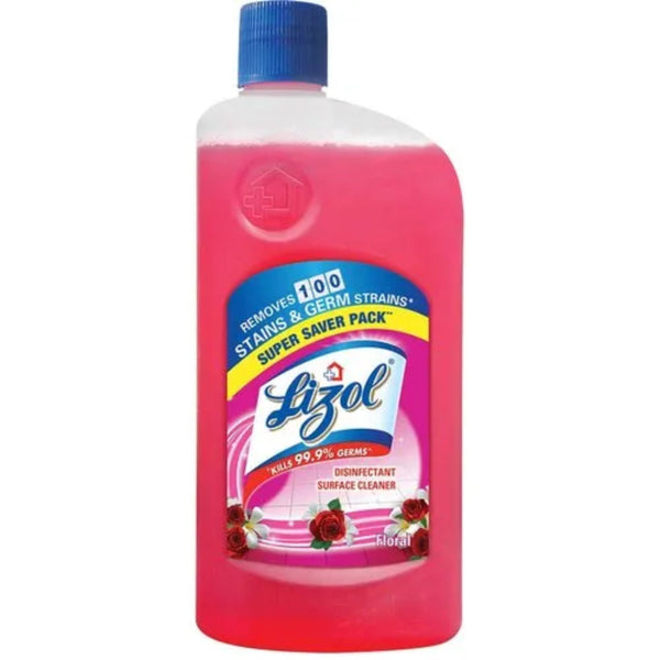 LIZOL DISINFECTANT 3 IN 1 PINK (FLOOR CLEANER) 975 ML || S8