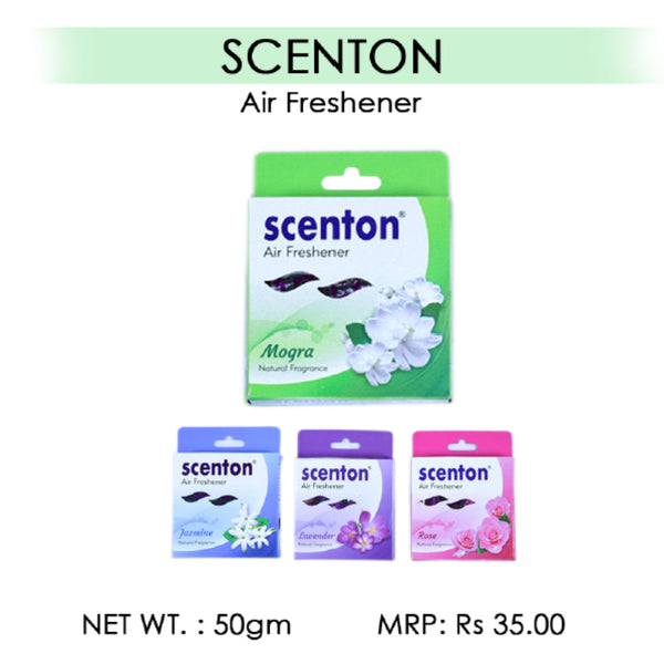 SCENTON AIR FRESHENER CUBE BOX 50 G || S6