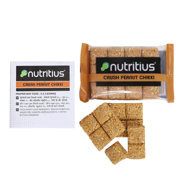 NUT CRUSH PEANUT CHIKKI 125GM || S8