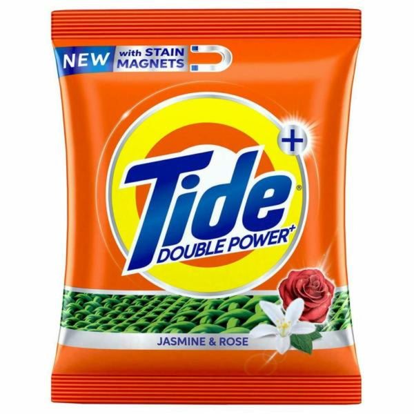 TIDE PLUS DOUBLE POWER JASMINE & ROSE DETERGENT POWDER 500 G || S5