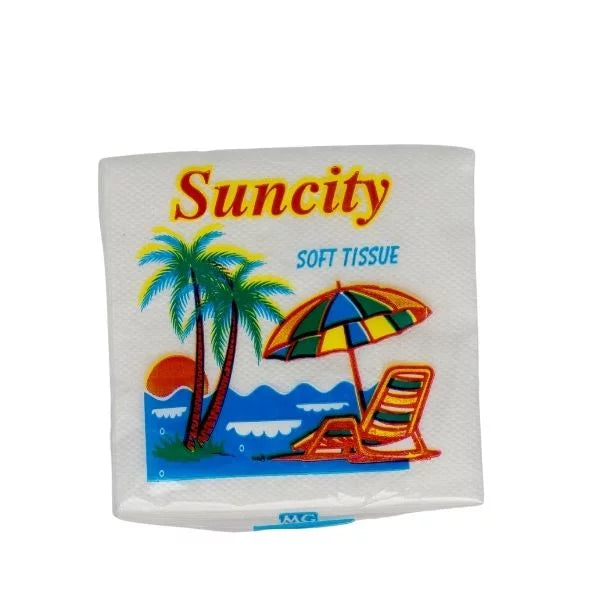 SUNCITY SOFT TISSUE  100 PCS || S6