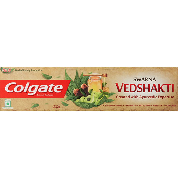 COLGATE SWARNA VEDSHAKTI TOOTHPASTE - ORAL CARE,200 G || S6