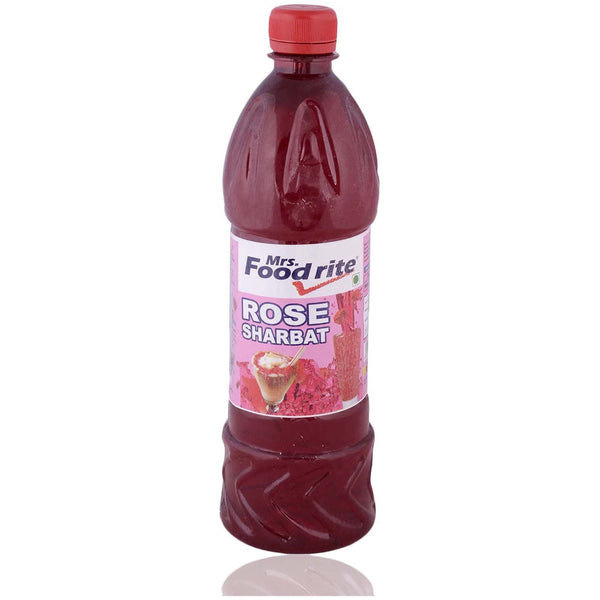 Mrs.Food Rite Rose Sharbat 1 Ltr || S8