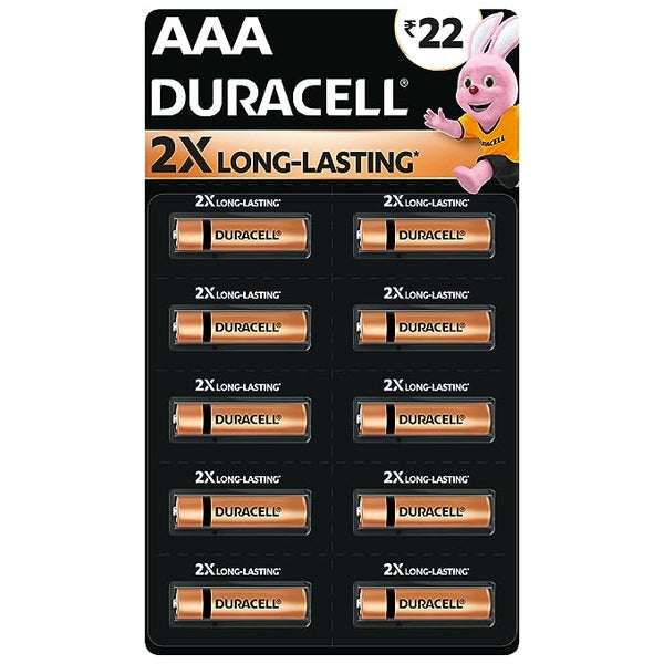 DURACELL 2X LONGER-LASTING AAA BATTERIES || S9